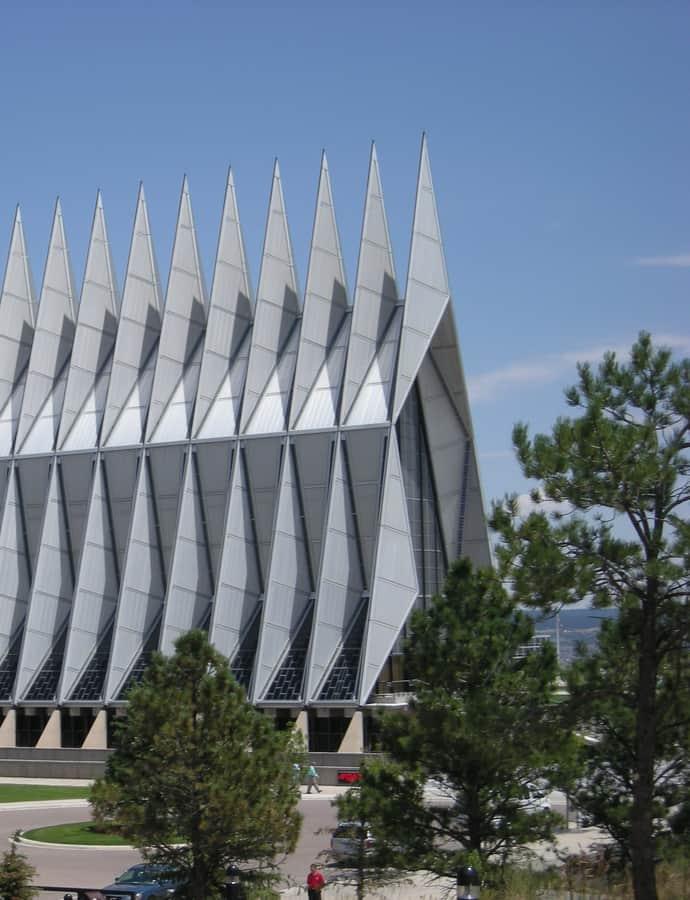 United States Air Force Academy Cadet Chapel, Colorado Springs, Colorado
