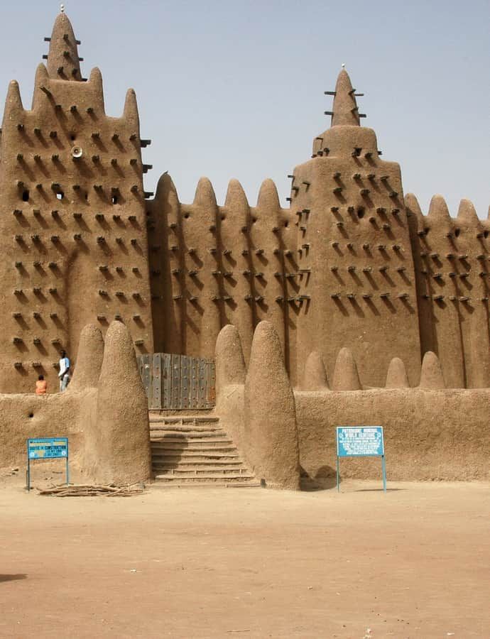 Great Mosque of Djenné, Djenné, Mali: an example of African Vernacular
