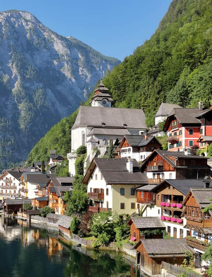 Hallstatt Old Town, Hallstatt, Austria