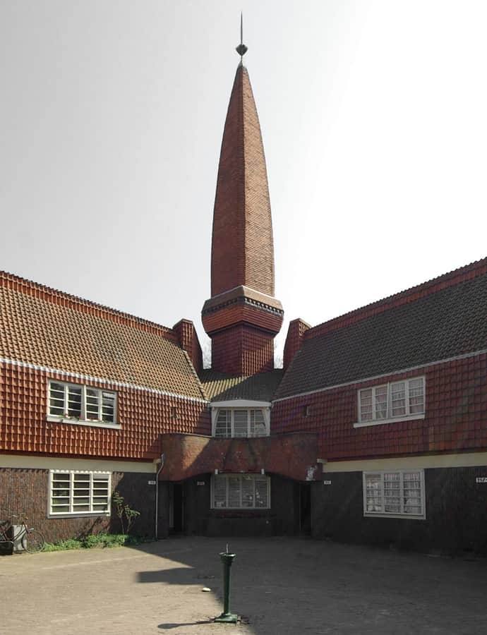 Het Schip, an example of Amsterdam School