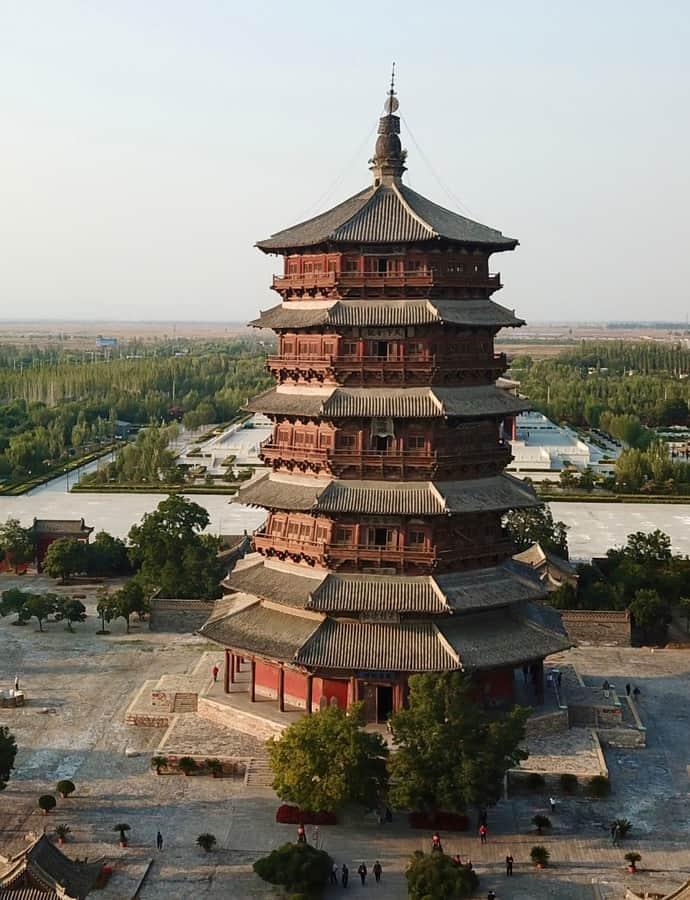 Pagoda of Fogong Temple, Yingxian, China