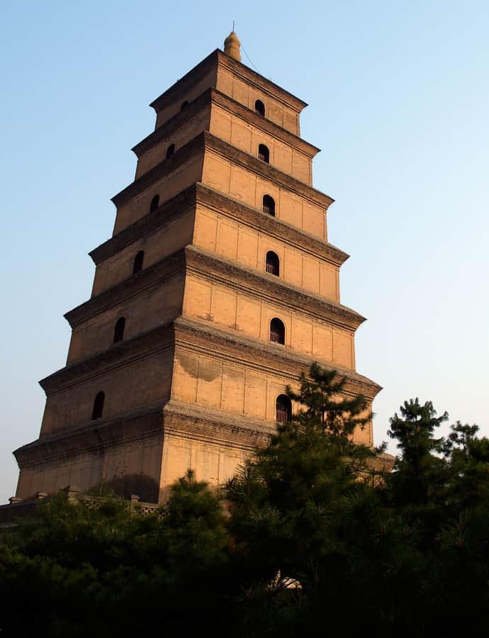 Giant Wild Goose Pagoda, Xi'an, China