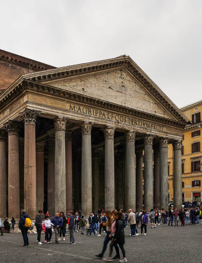 Pantheon, Rome, Italy: an example of Ancient Roman