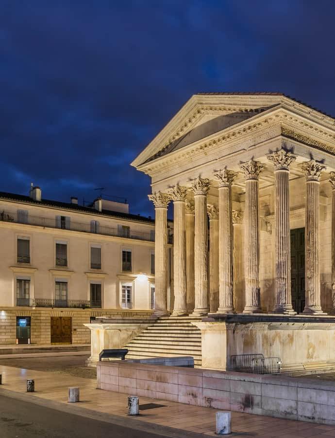 Maison Carrée, Nîmes, France