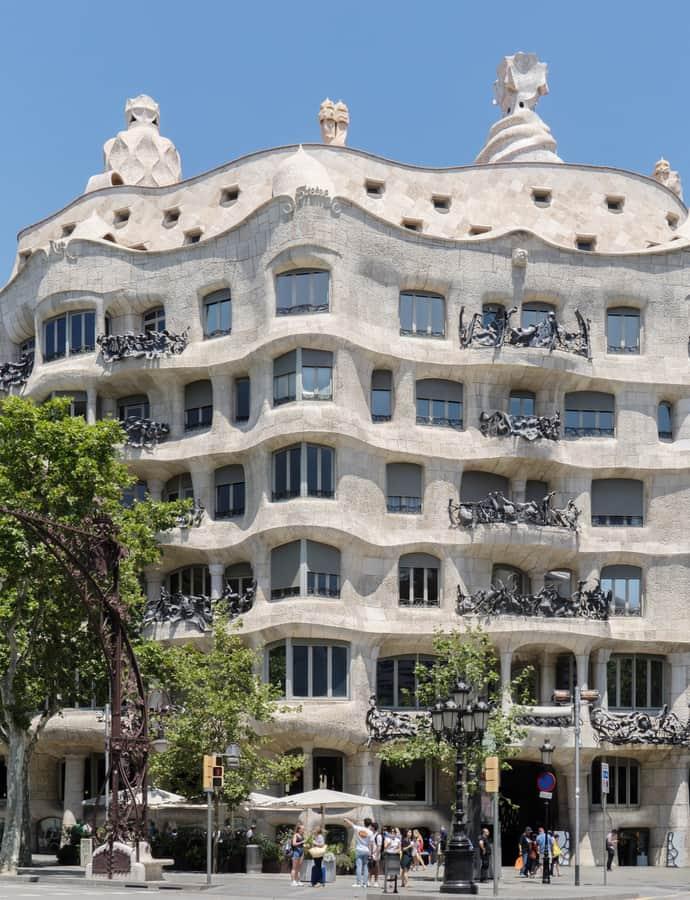 Casa Milà, Barcelona, Spain