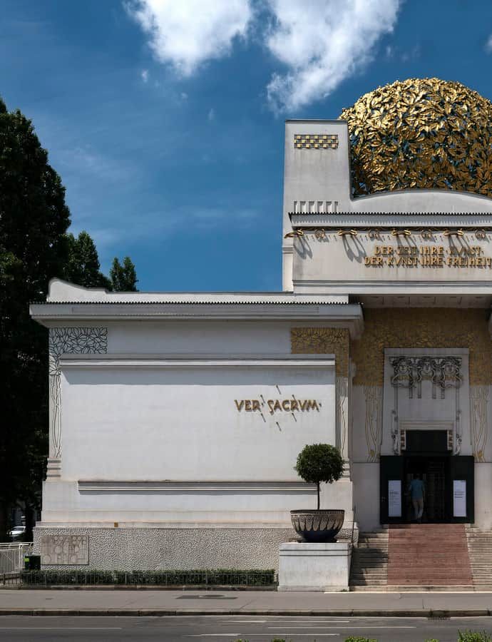 Secession Building, Vienna, Austria: an example of Vienna Secession