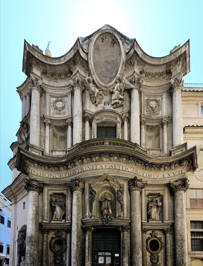 San Carlo alle Quattro Fontane, Rome, Italy