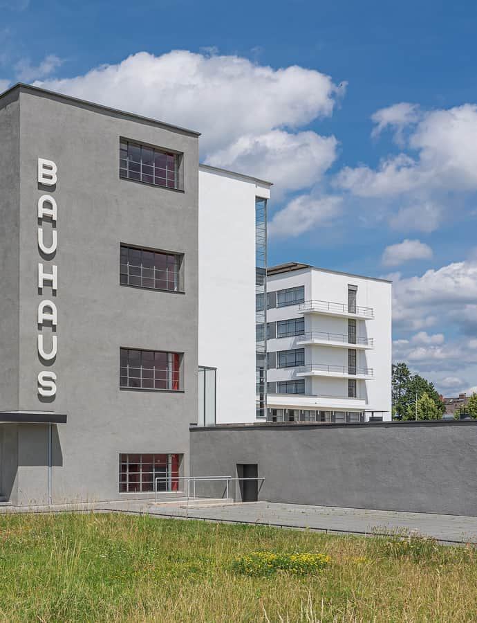 Bauhaus Dessau, Dessau, Germany: an example of Bauhaus architecture