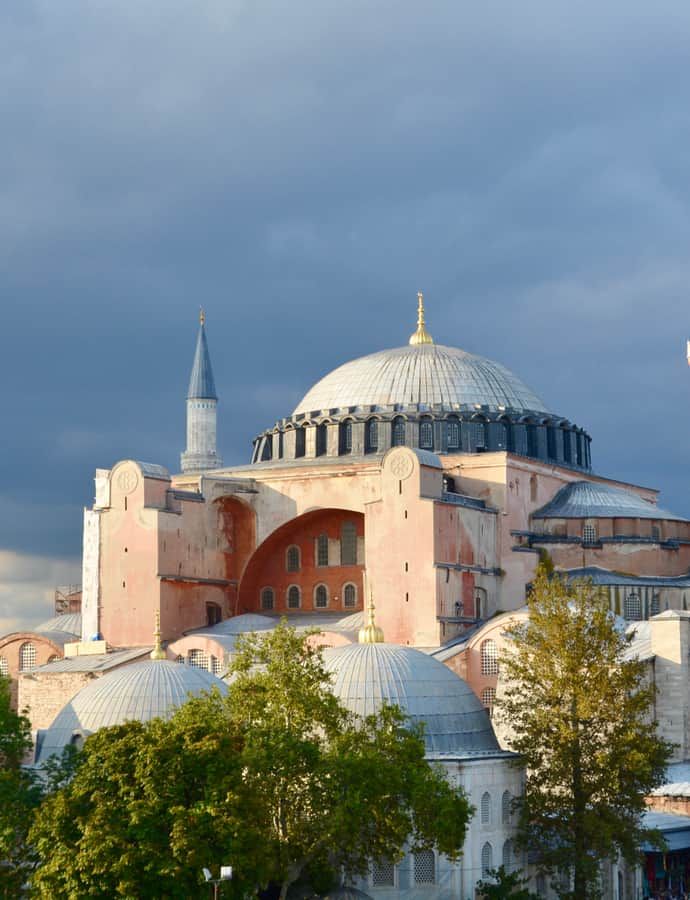 Hagia Sophia, Istanbul, Turkey: an example of Byzantine