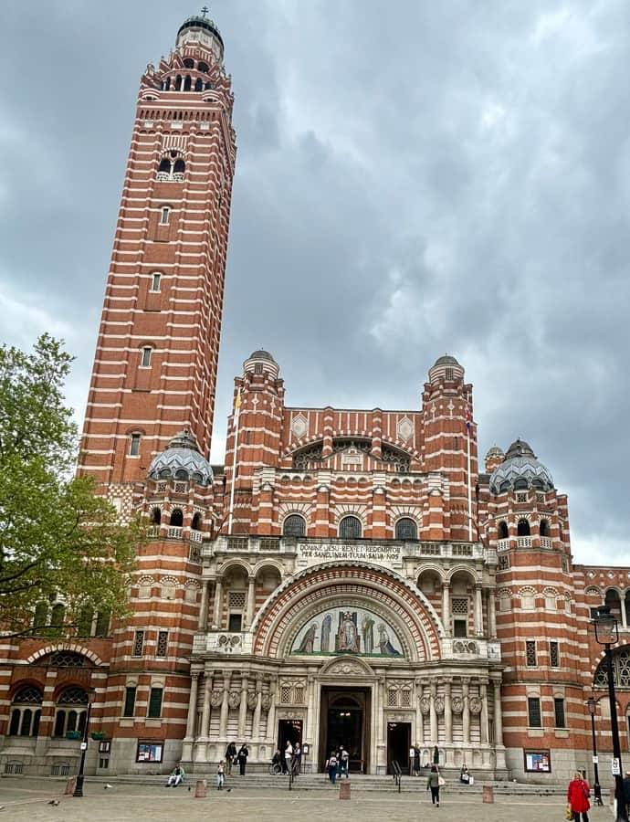 Westminster Cathedral, an example of Byzantine Revival