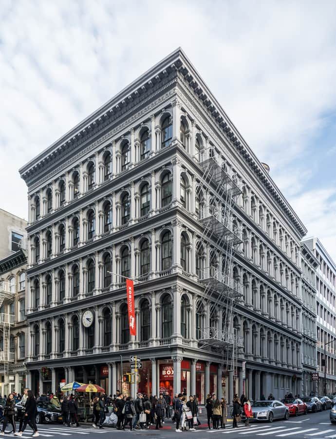 E. V. Haughwout Building, New York City: an example of Cast Iron