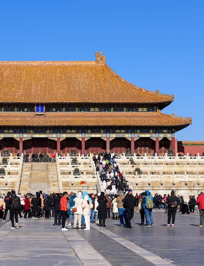 Hall of Supreme Harmony, Forbidden City, Beijing, China: an example of Chinese Traditional