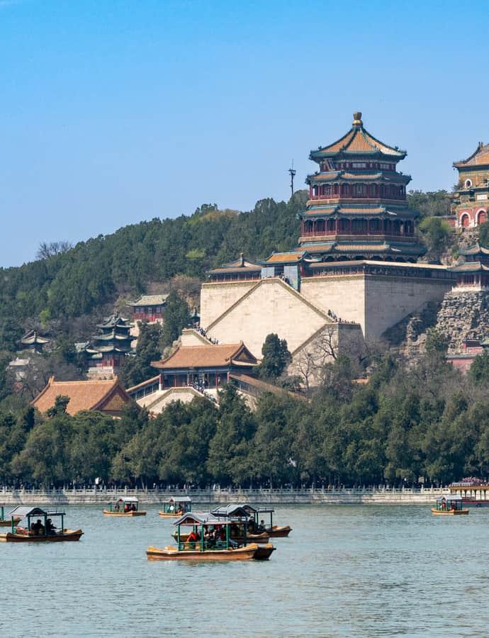 Tower of Buddhist Incense, Summer Palace, Beijing, China