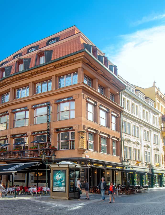 House of the Black Madonna, Prague, Czech Republic: an example of Czech Cubism