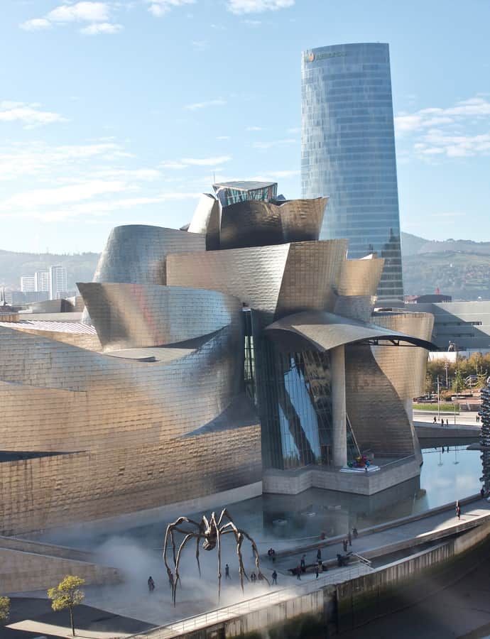 Guggenheim Museum Bilbao, Bilbao, Spain: an example of Deconstructivism