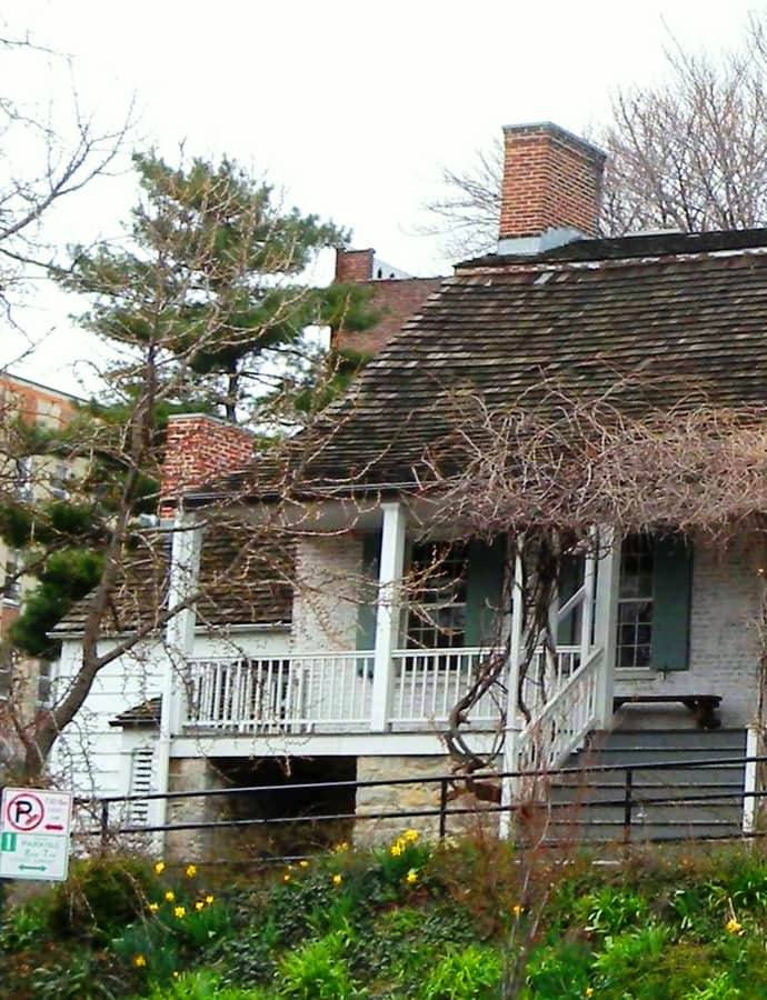 Dyckman Farmhouse, an example of Dutch Colonial