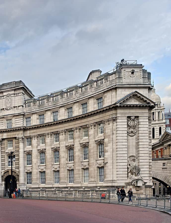 Admiralty Arch, London, England: an example of Edwardian