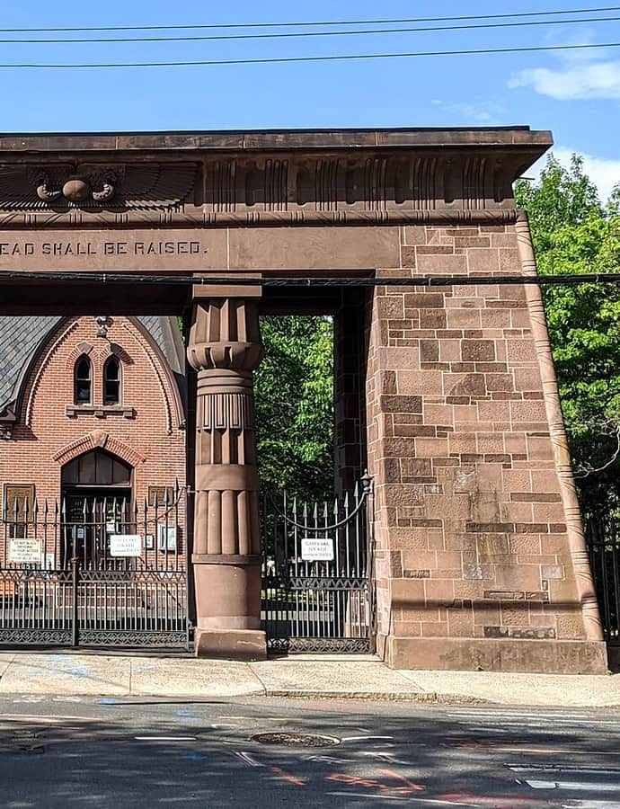 Grove Street Cemetery, New Haven, Connecticut: an example of Egyptian Revival