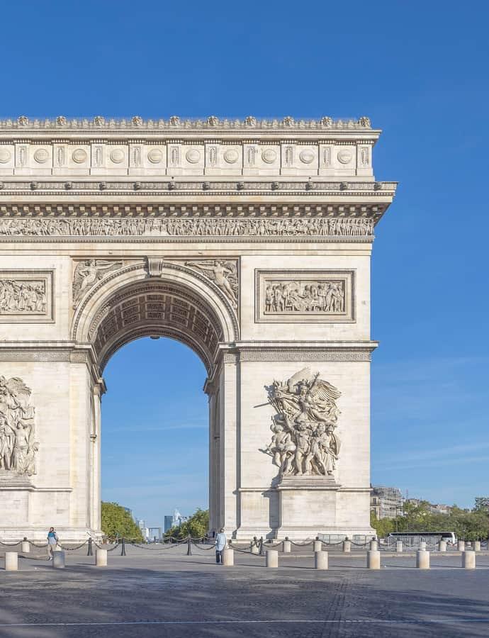 Arc de Triomphe, Paris, France