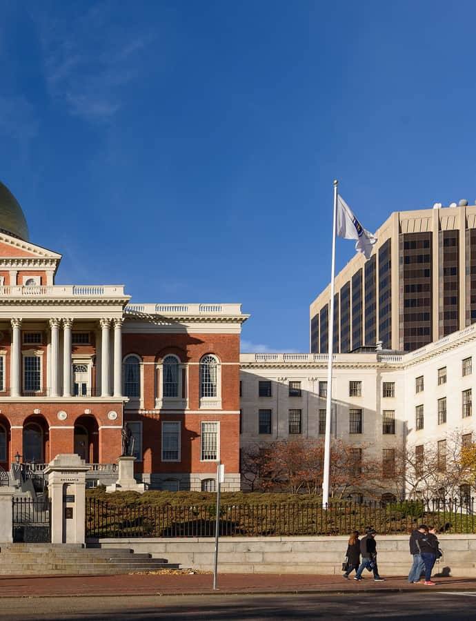 Massachusetts State House, an example of Federal