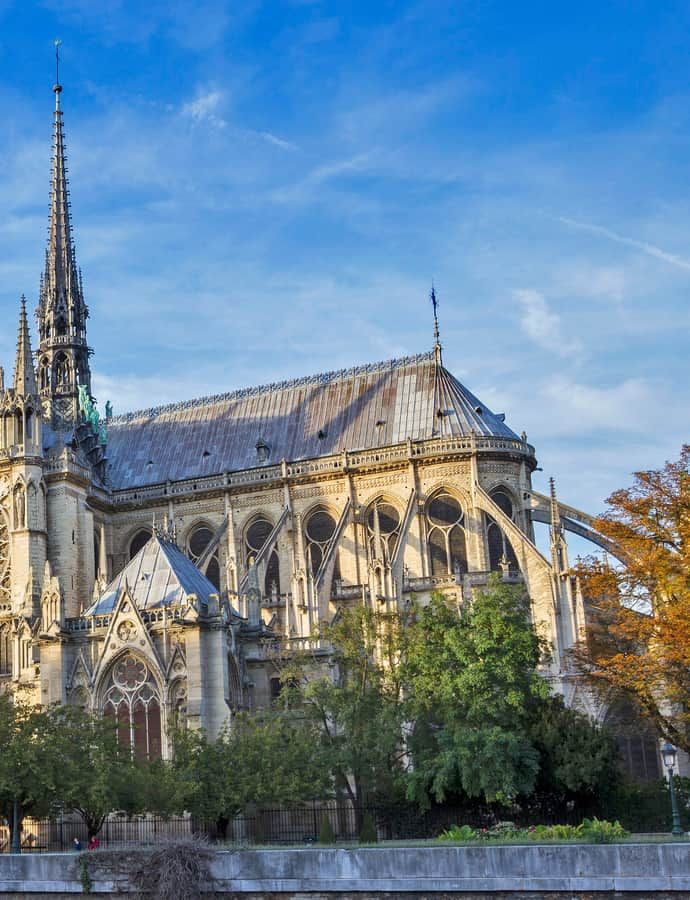 Notre-Dame de Paris, Paris, France: an example of Gothic