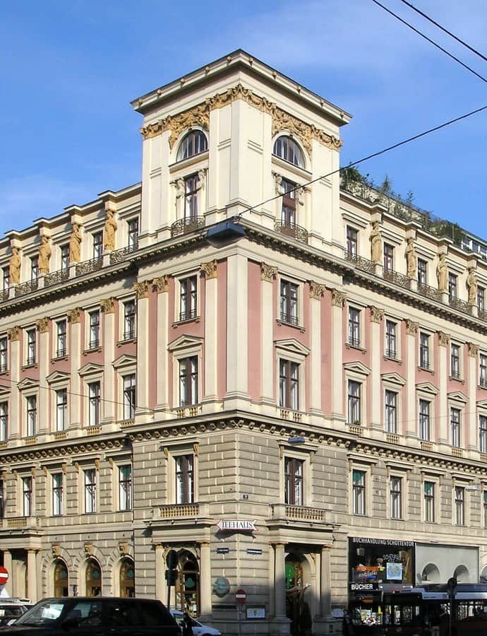 Palais Ephrussi, Vienna, Austria: an example of Gründerzeit