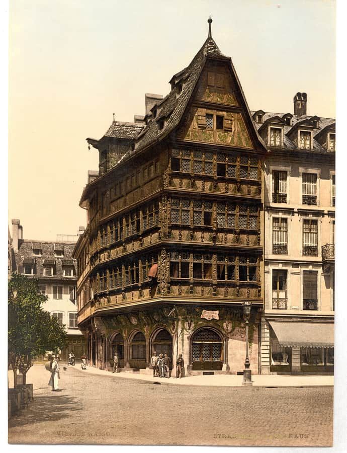 Maison Kammerzell, Strasbourg, France: an example of Half-Timbered