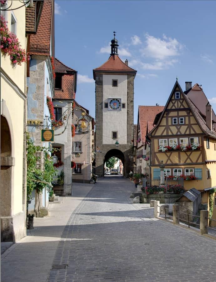 Rothenburg ob der Tauber, Bavaria, Germany