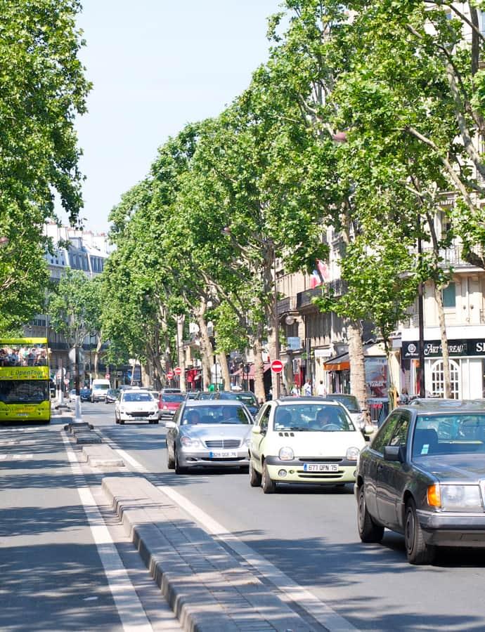 Boulevard Saint-Germain, Paris, France