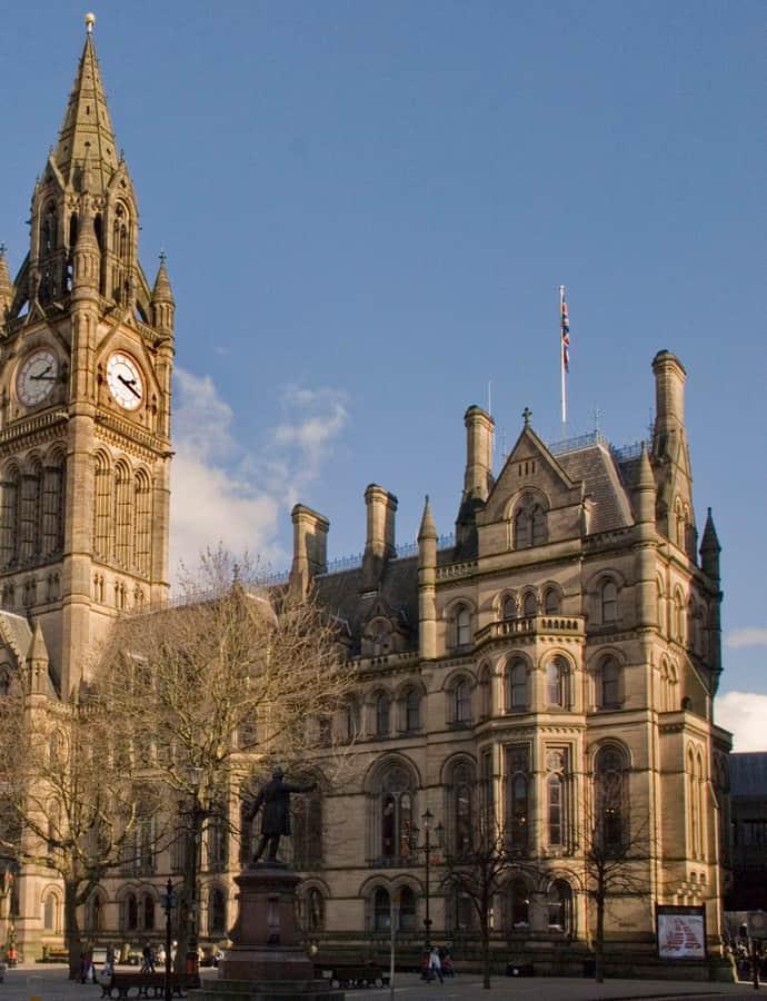 Manchester Town Hall, Manchester, England