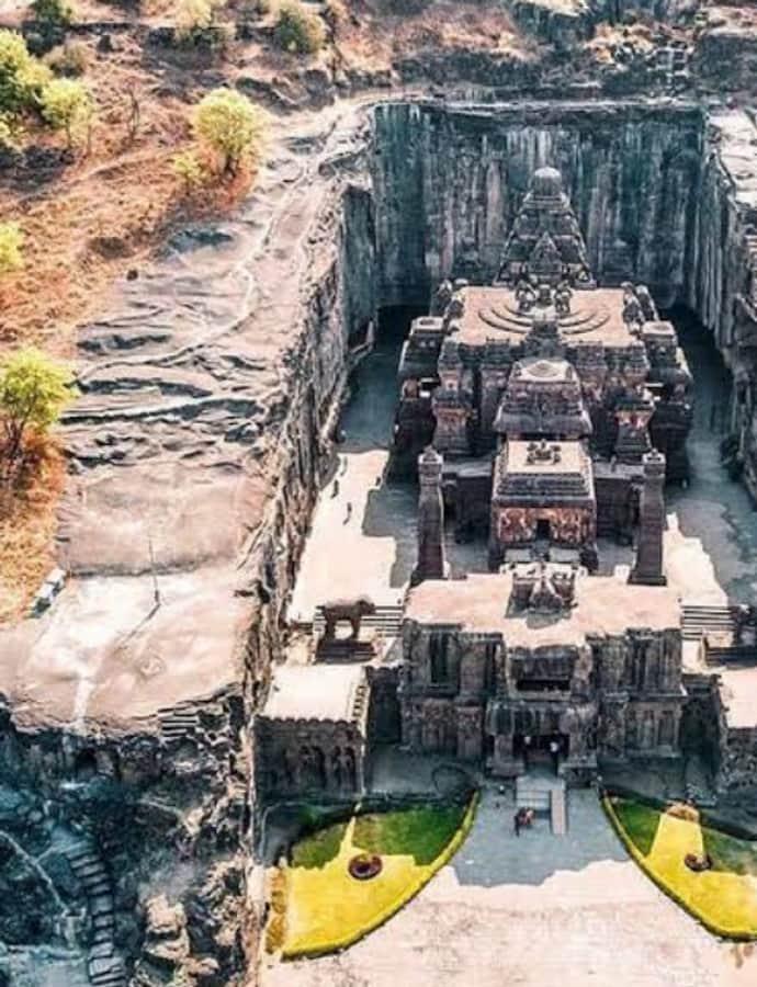 Kailasa Temple, Ellora, Ellora, India