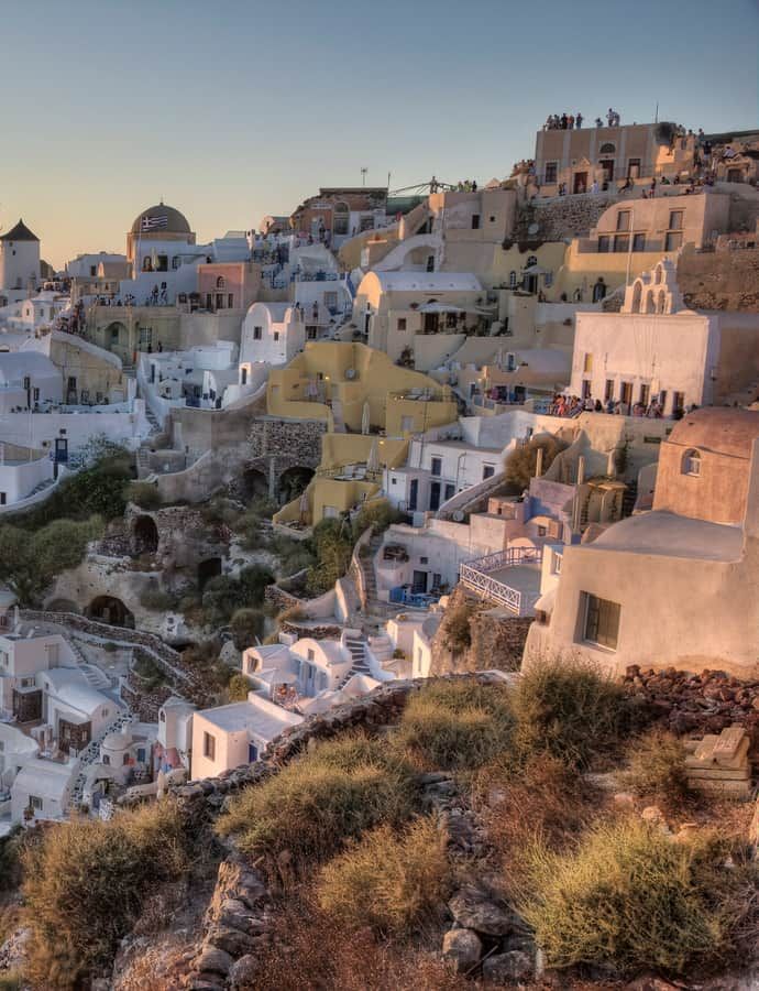 Oia, Santorini, Greece: an example of Mediterranean Vernacular