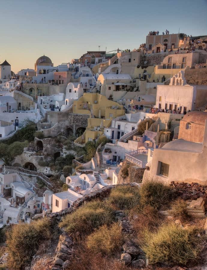 Oia, an example of Mediterranean Vernacular