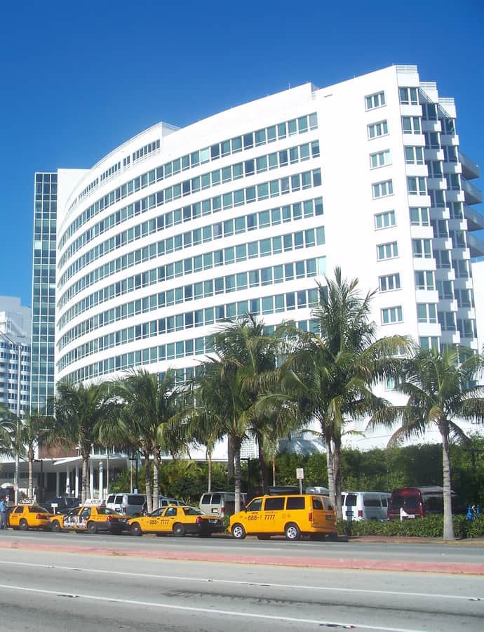 Fontainebleau Miami Beach, Miami Beach, Florida: an example of Miami Modern (MiMo) architecture