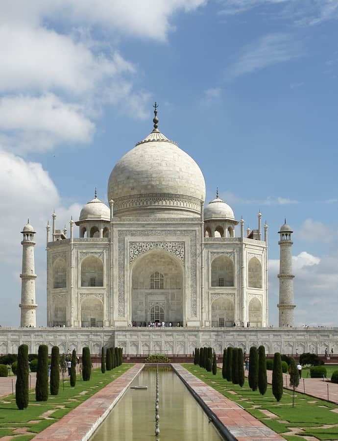 Taj Mahal, Agra, India: an example of Mughal architecture