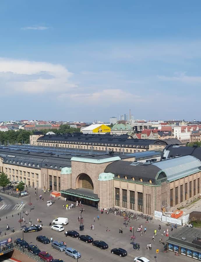 Helsinki Central Station, Helsinki, Finland: an example of National Romanticism
