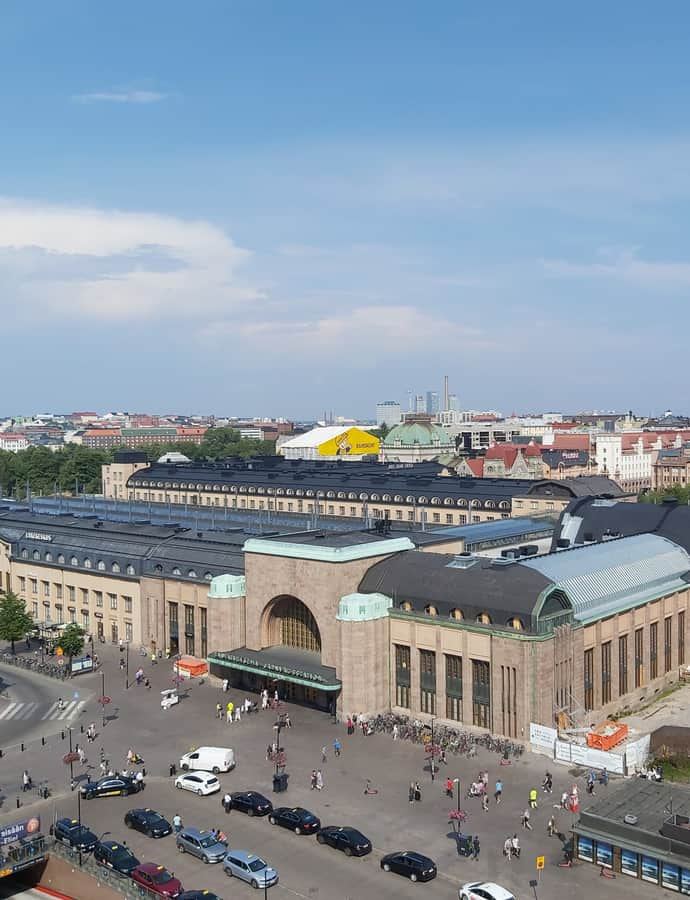 Helsinki Central Station, Helsinki, Finland: an example of National Romanticism architecture