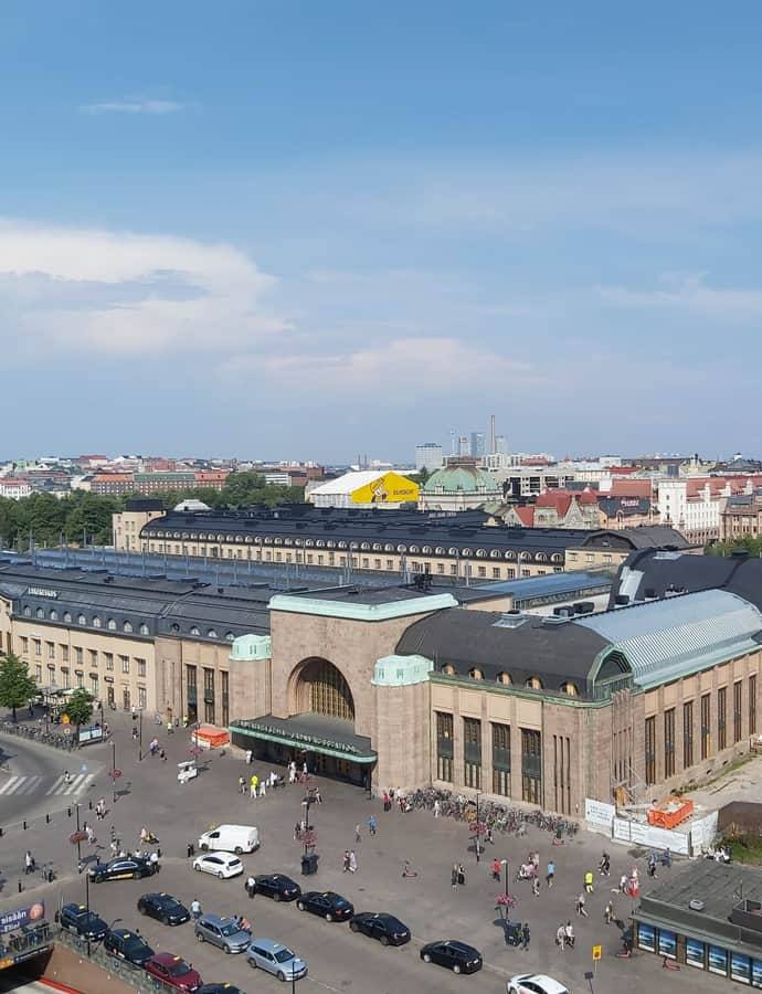 Helsinki Central Station, an example of National Romanticism