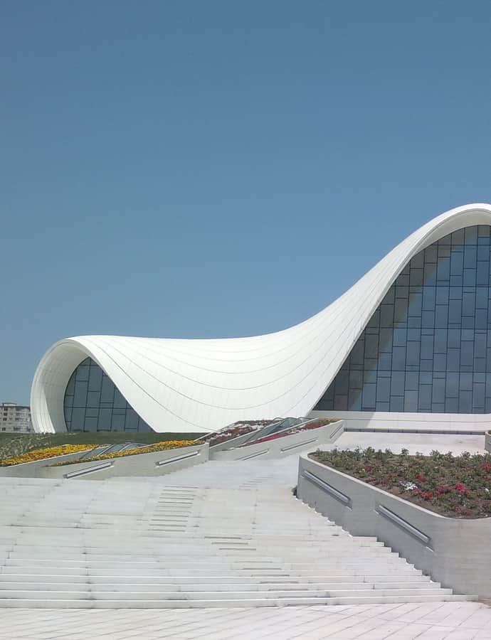 Heydar Aliyev Center, Baku, Azerbaijan: an example of Parametricism architecture