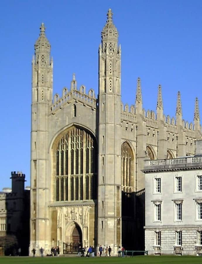 King's College Chapel, Cambridge, England: an example of Perpendicular Gothic