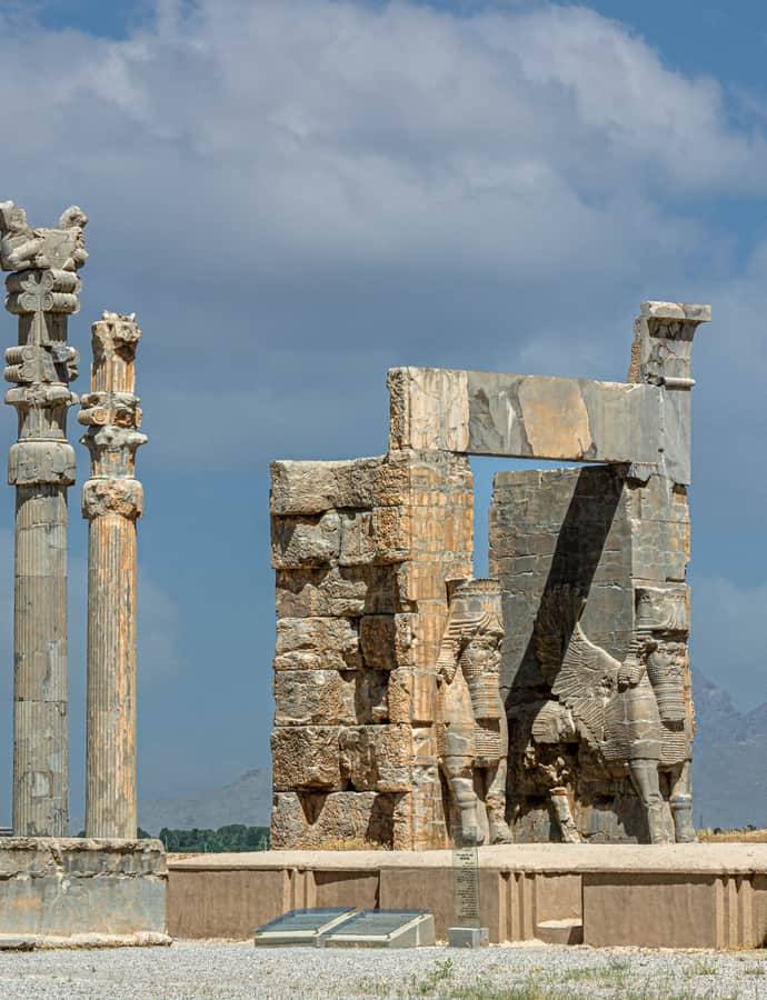 Gate of All Nations, an example of Persian (Achaemenid)