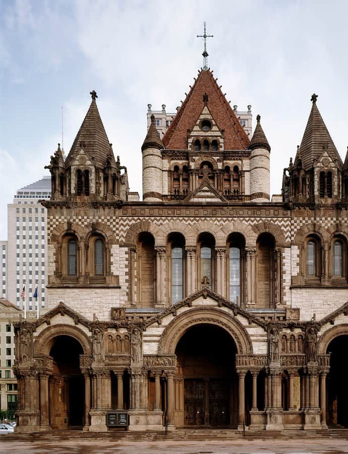 Trinity Church, Boston, Massachusetts: an example of Richardsonian Romanesque