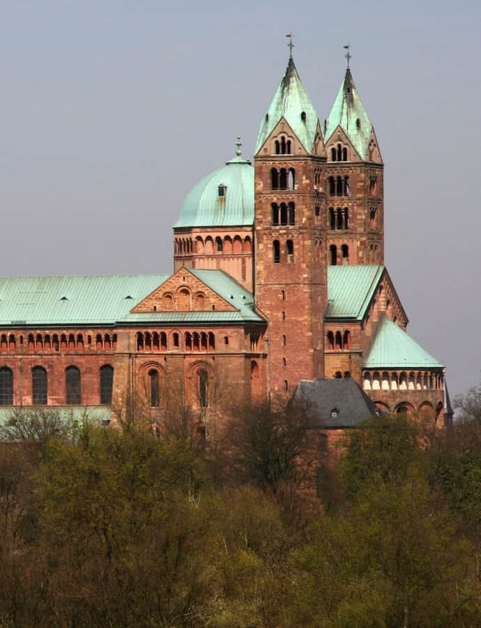 Speyer Cathedral, Speyer, Germany: an example of Romanesque architecture