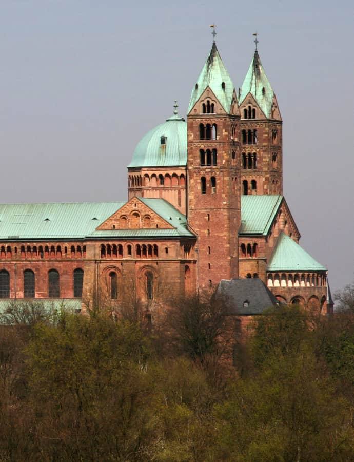 Speyer Cathedral, an example of Romanesque