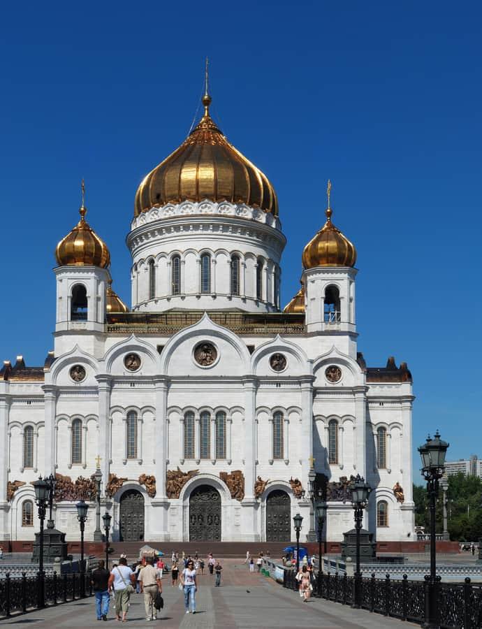 Cathedral of Christ the Saviour, Moscow, Russia