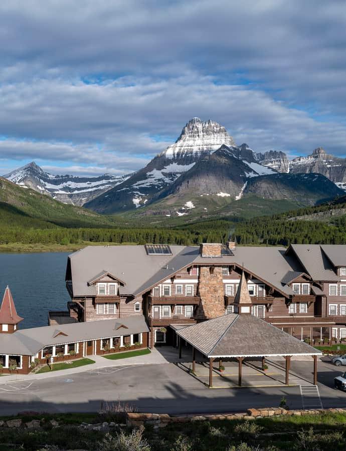 Many Glacier Hotel, Glacier National Park, Montana