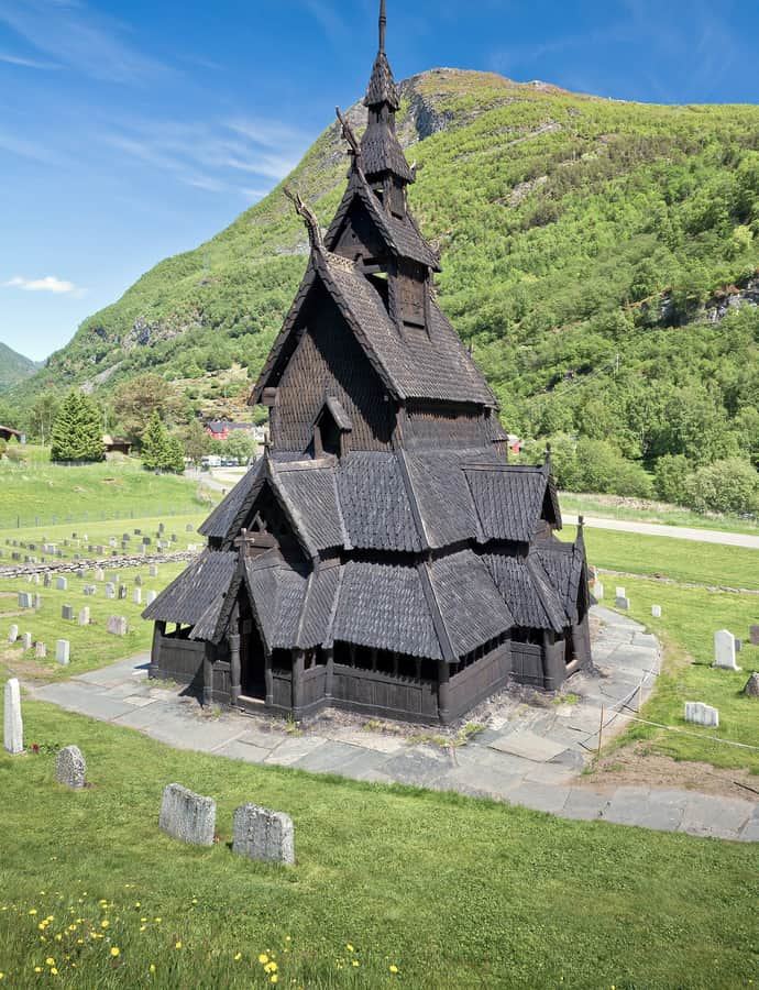 Borgund Stave Church, Borgund, Norway: an example of Scandinavian Vernacular architecture