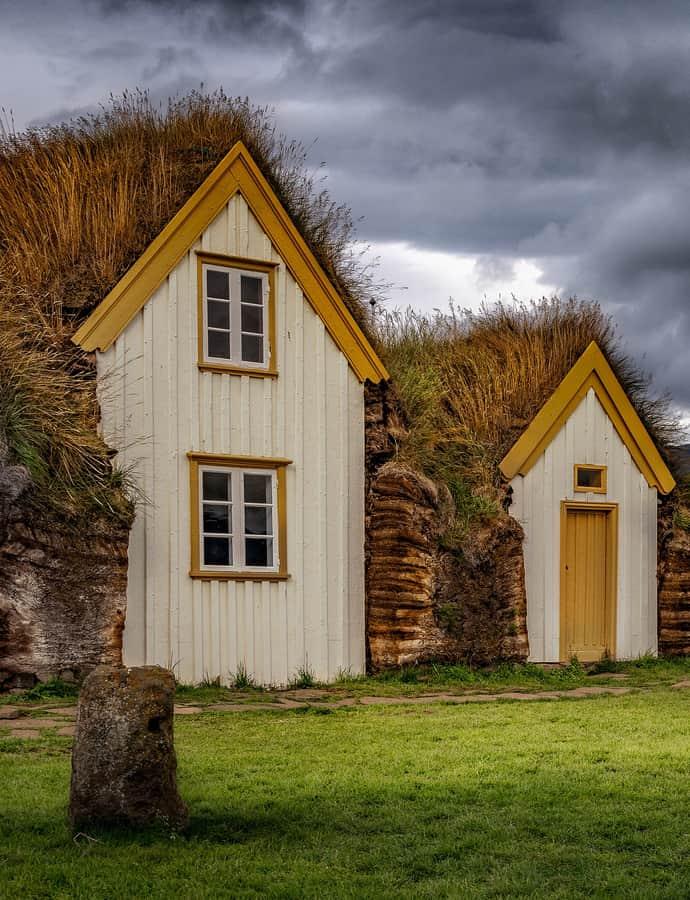 Glaumbær Turf Farmhouses, Glaumbær, Iceland