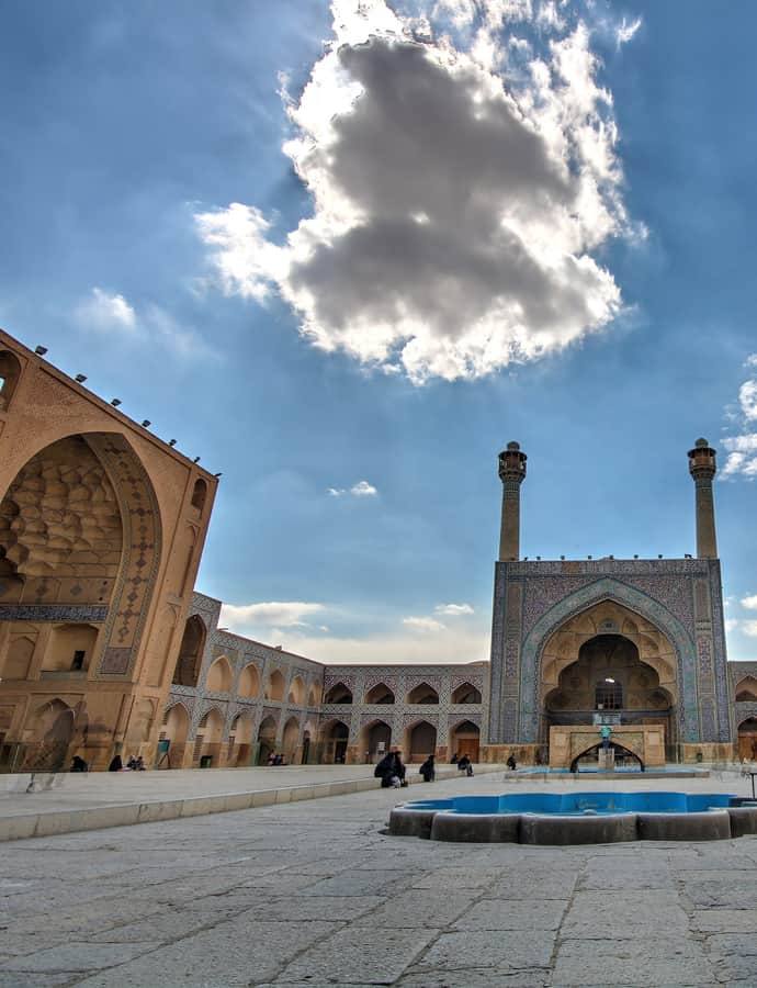 Jameh Mosque of Isfahan, an example of Seljuk