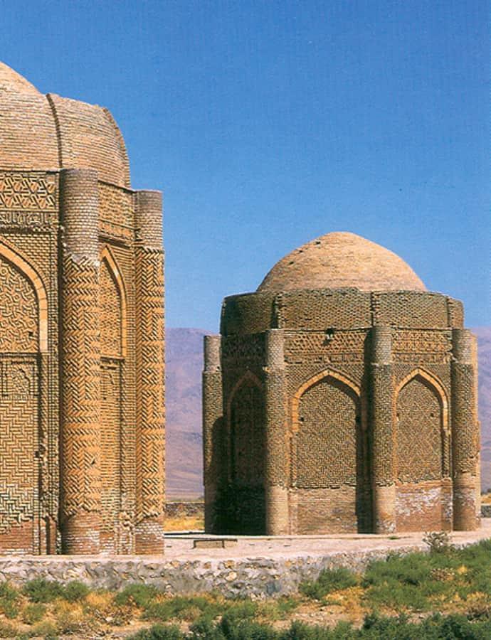 Kharaqan towers, Qazvin, Iran